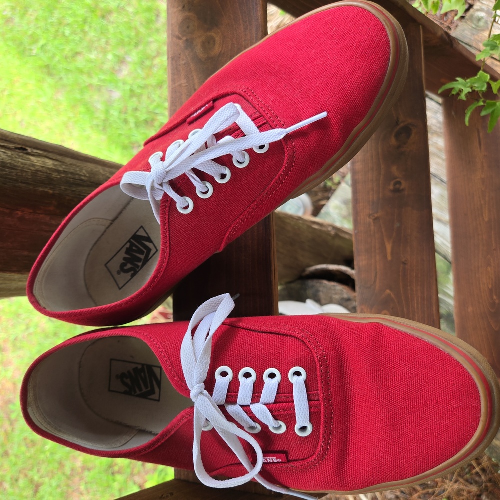 Vans Chili Pepper Red Gumsole Skate Sneaker Mens 11 - Picture 12 of 12